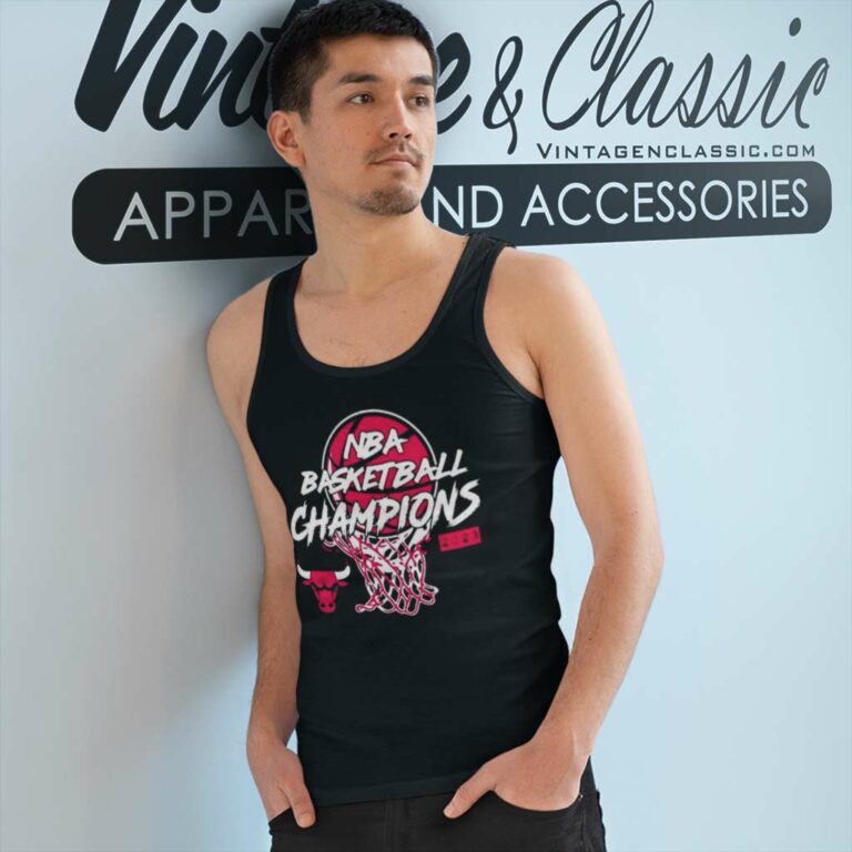 Nba Chicago Bulls Basketball Champions 2023 Logo Tank Top Racerback Nba Chicago Bulls Basketball Champions 2023 Logo Tank Top Racerback