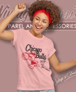 Nba Chicago Bulls Mascot Women TShirt