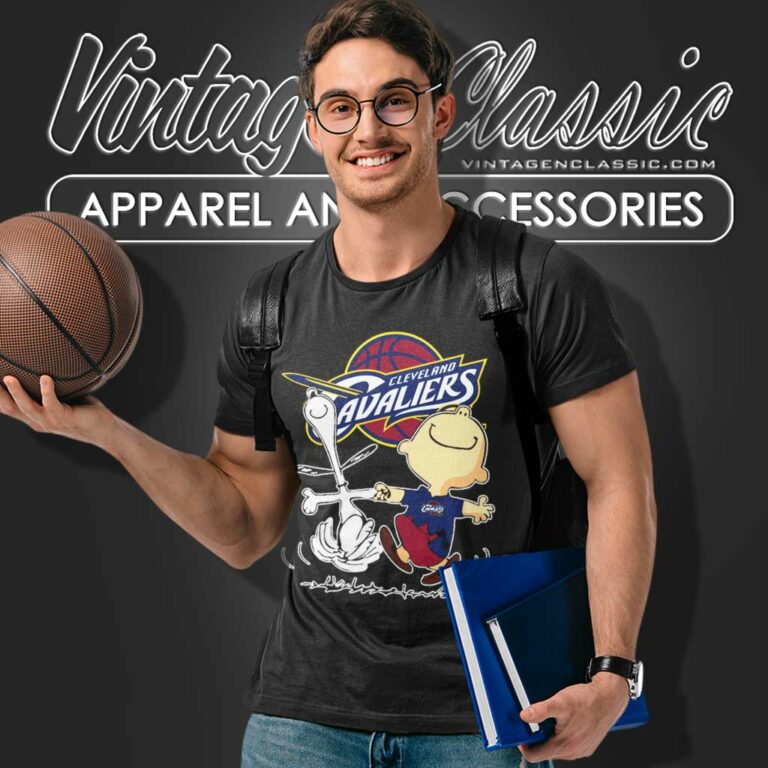 Nba Cleveland Cavaliers Charlie Brown Snoopy T Shirt Nba Cleveland Cavaliers Charlie Brown Snoopy T Shirt