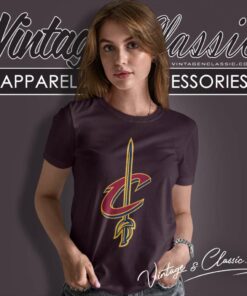 Nba Cleveland Cavaliers Essential Logo Women TShirt 1