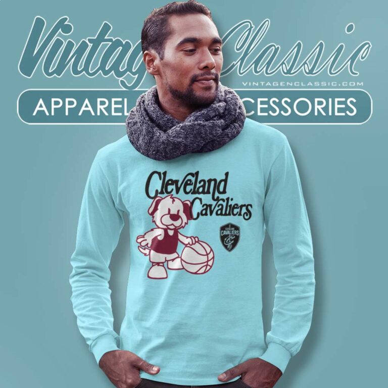 Nba Cleveland Cavaliers Mascot Long Sleeve Tee Nba Cleveland Cavaliers Mascot Long Sleeve Tee