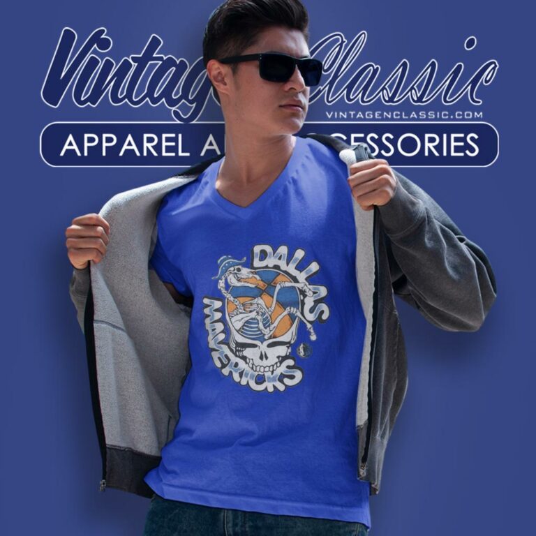 Nba Dallas Mavericks Grateful Dead Skull V Neck TShirt Nba Dallas Mavericks Grateful Dead Skull V Neck TShirt