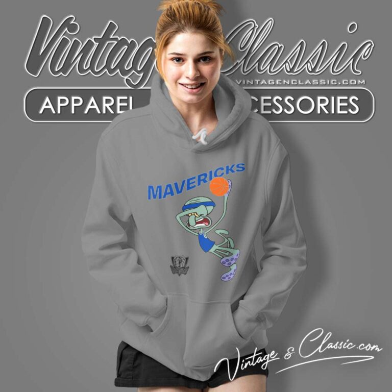 Nba Dallas Mavericks Squidward Hoodie Nba Dallas Mavericks Squidward Hoodie