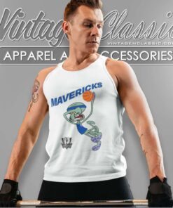 Nba Dallas Mavericks Squidward Tank Top Racerback