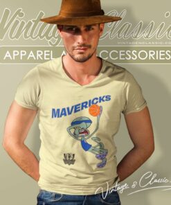 Nba Dallas Mavericks Squidward V Neck TShirt