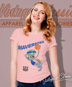 Nba Dallas Mavericks Squidward Women TShirt