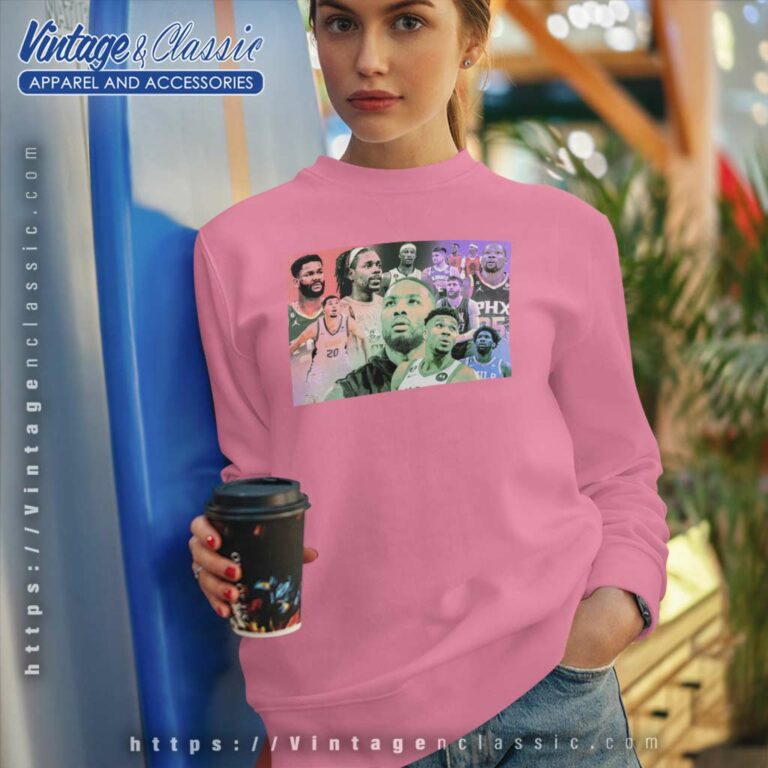 Nba Damian Lillard To Milwaukee Bucks Team Sweatshirt Nba Damian Lillard To Milwaukee Bucks Team Sweatshirt