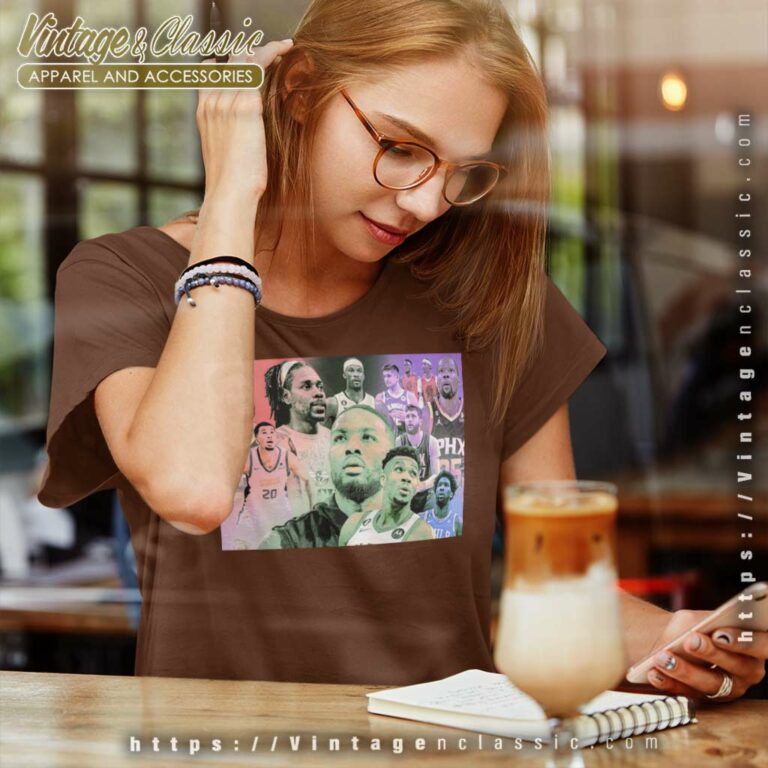 Nba Damian Lillard To Milwaukee Bucks Team Women TShirt Nba Damian Lillard To Milwaukee Bucks Team Women TShirt