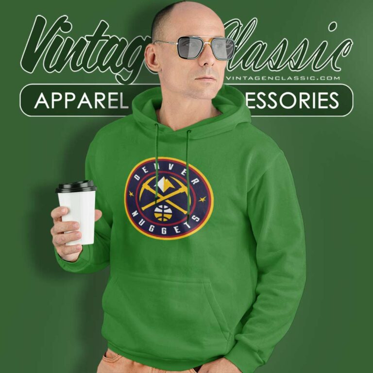 Nba Denver Nuggets Logo Circle Graphic Hoodie Nba Denver Nuggets Logo Circle Graphic Hoodie