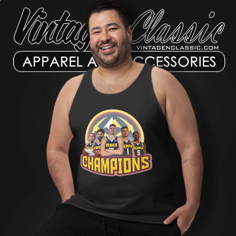 Nba Denver Nuggets Member Champions Tank Top Racerback Nba Denver Nuggets Member Champions Tank Top Racerback