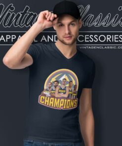 Nba Denver Nuggets Member Champions V Neck TShirt