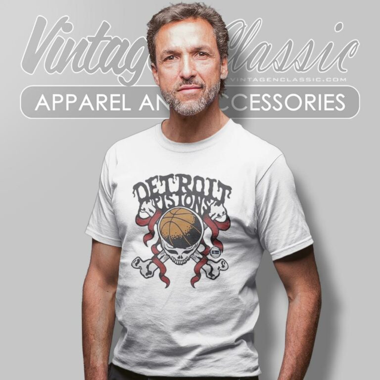 Nba Detroit Pistons Grateful Dead Skull T Shirt Nba Detroit Pistons Grateful Dead Skull T Shirt