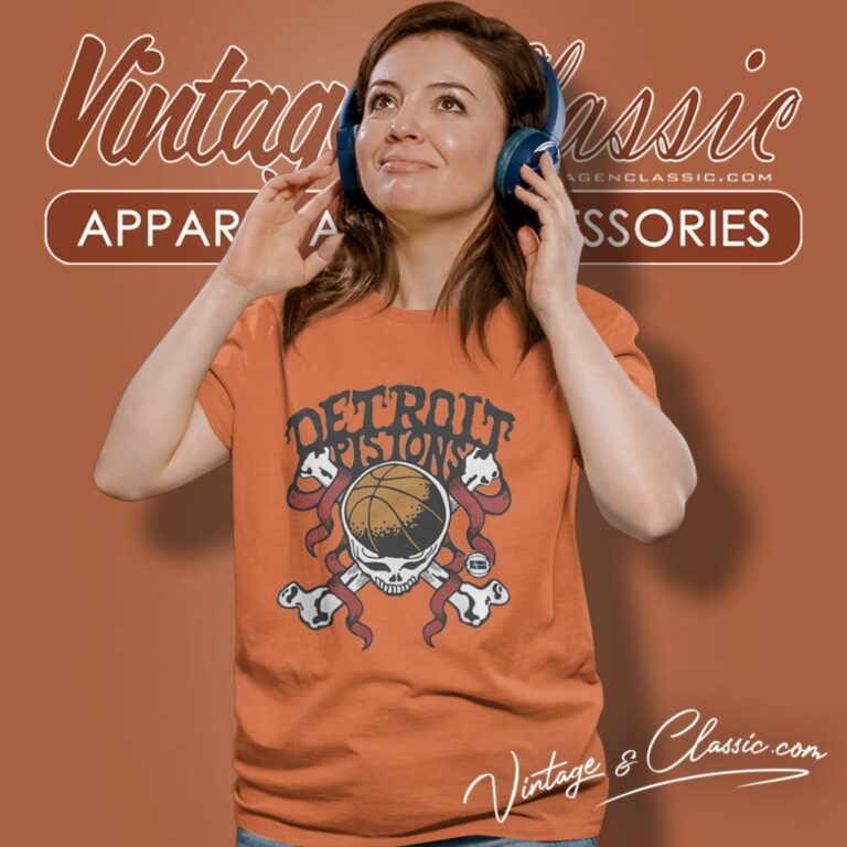 Nba Detroit Pistons Grateful Dead Skull Women T Shirt Nba Detroit Pistons Grateful Dead Skull Women T Shirt