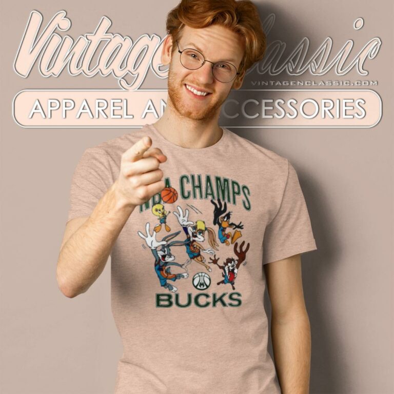 Nba Finals Champions Milwaukee Bucks Homage Space Jam T Shirt Nba Finals Champions Milwaukee Bucks Homage Space Jam T Shirt