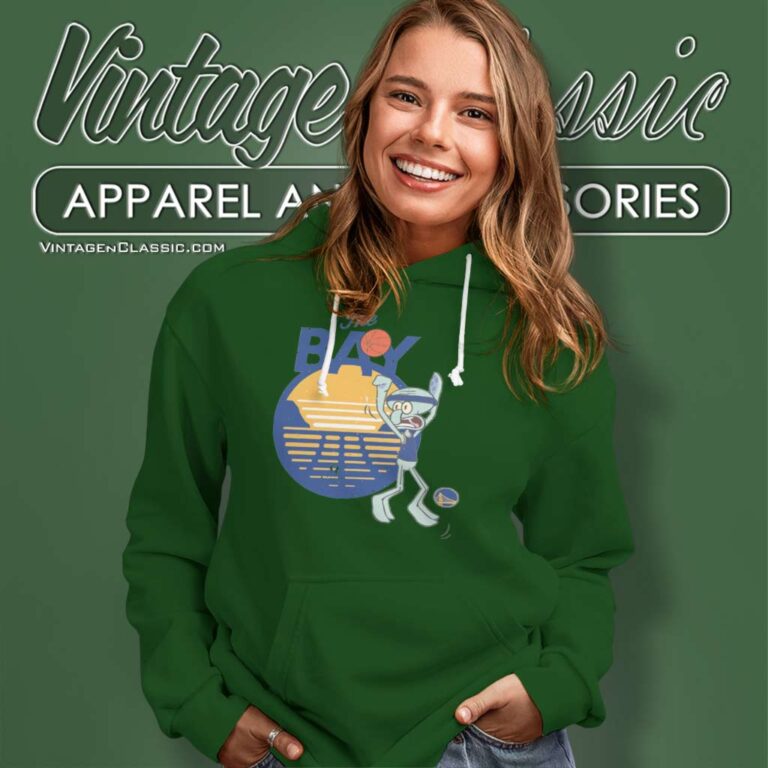 Nba Golden State Warriors Squidward Hoodie Nba Golden State Warriors Squidward Hoodie