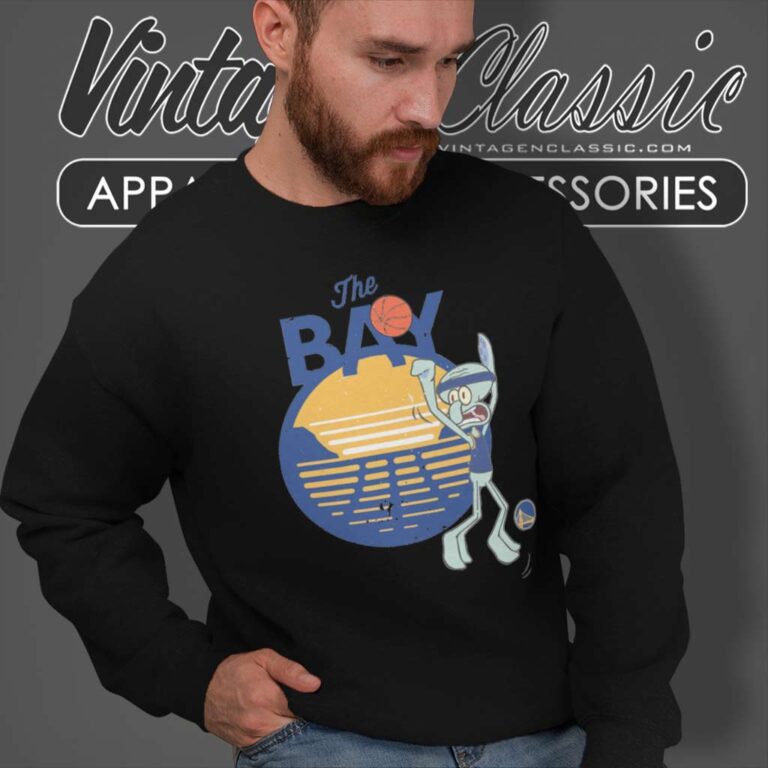 Nba Golden State Warriors Squidward Sweatshirt Nba Golden State Warriors Squidward Sweatshirt