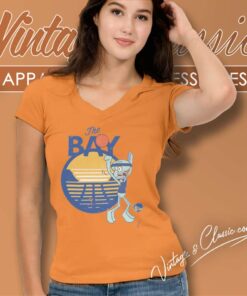 Nba Golden State Warriors Squidward V Neck TShirt