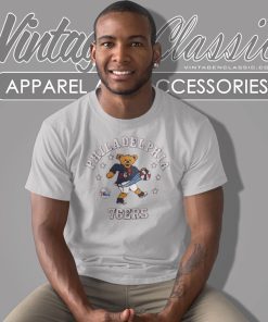 Nba Grateful Dead Bear 76ers T Shirt