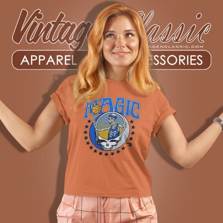 Nba Grateful Dead Orlando Magic Skull Women T Shirt Nba Grateful Dead Orlando Magic Skull Women T Shirt