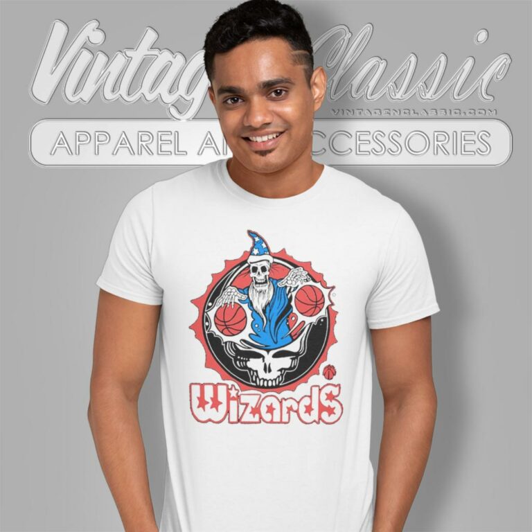 Nba Grateful Dead Washington Wizards Skull T Shirt Nba Grateful Dead Washington Wizards Skull T Shirt