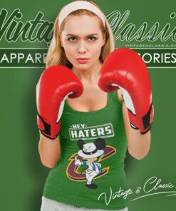 Nba Hey Haters Mickey Cleveland Cavaliers Tank Top Racerback