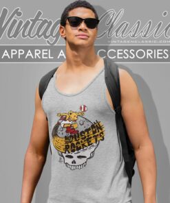 Nba Houston Rockets Grateful Dead Skull Tank Top Racerback