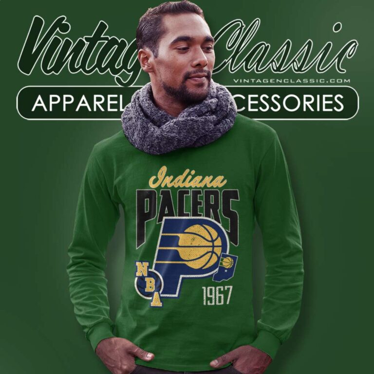 Nba Indiana Pacers Stonewash 1967 Long Sleeve Tee Nba Indiana Pacers Stonewash 1967 Long Sleeve Tee