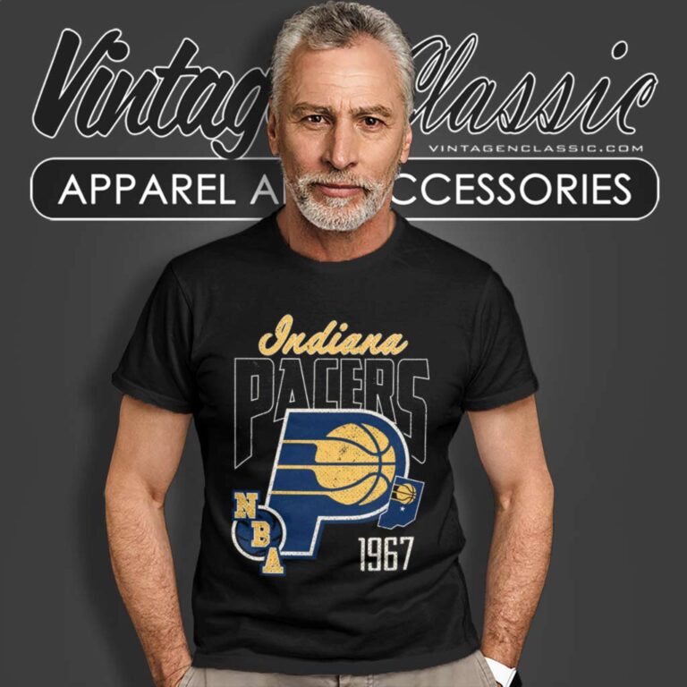 Nba Indiana Pacers Stonewash 1967 T Shirt Nba Indiana Pacers Stonewash 1967 T Shirt