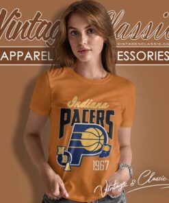 Nba Indiana Pacers Stonewash 1967 Women TShirt