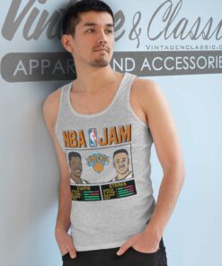Nba Jam New York Knicks Nyc Basketball Tank Top Racerback