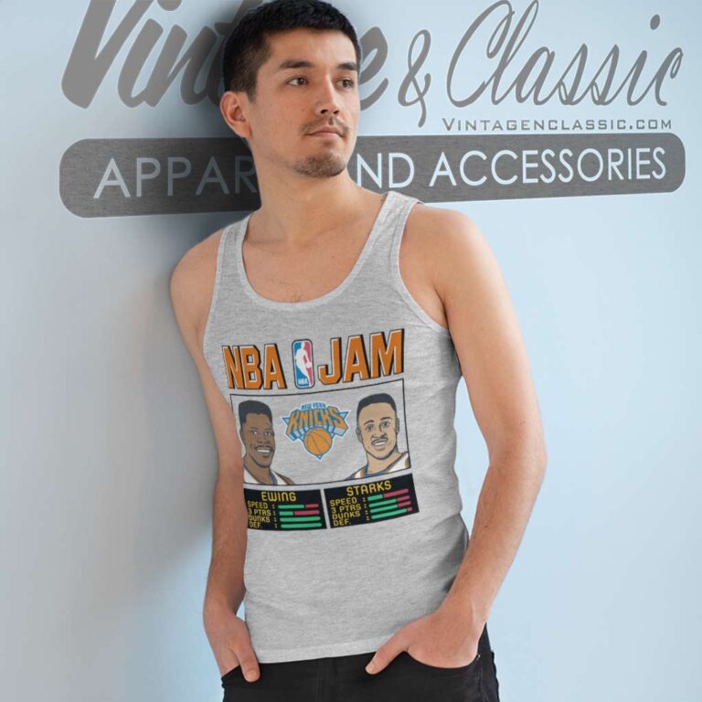 Nba Jam New York Knicks Nyc Basketball Tank Top Racerback Nba Jam New York Knicks Nyc Basketball Tank Top Racerback