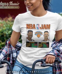 Nba Jam New York Knicks Nyc Basketball Women TShirt