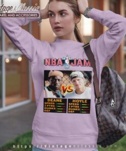 Nba Jam White Men Cant Jump Basketball Sweatshirt