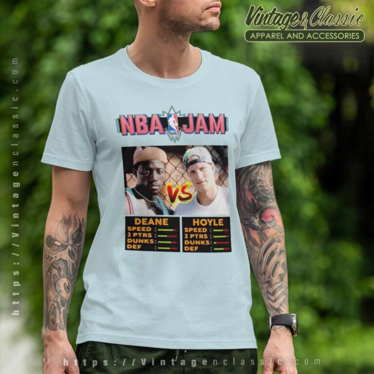 Nba Jam White Men Cant Jump Basketball T Shirt Nba Jam White Men Cant Jump Basketball T Shirt