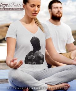 Nba Jimmy Butler Black And White Gift For Fans Shirt 4 Nba Jimmy Butler Black And White Gift For Fans V Neck TShirt