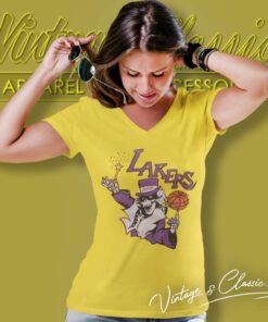 Nba La Lakers X Grateful Dead V Neck TShirt