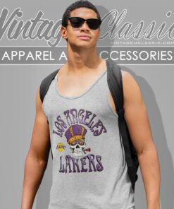 Nba Los Angeles Lakers Grateful Dead Skull And Rose Tank Top Racerback