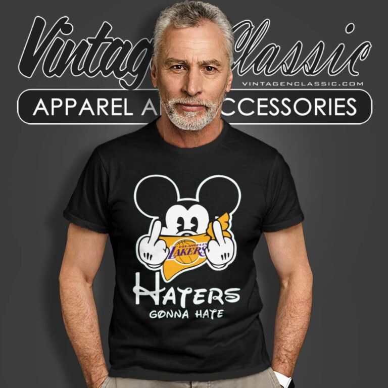 Nba Los Angeles Lakers Haters Gonna Hate Mickey Mouse T Shirt Nba Los Angeles Lakers Haters Gonna Hate Mickey Mouse T Shirt