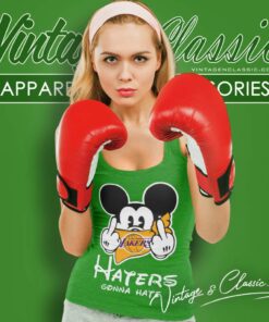 Nba Los Angeles Lakers Haters Gonna Hate Mickey Mouse Tank Top Racerback