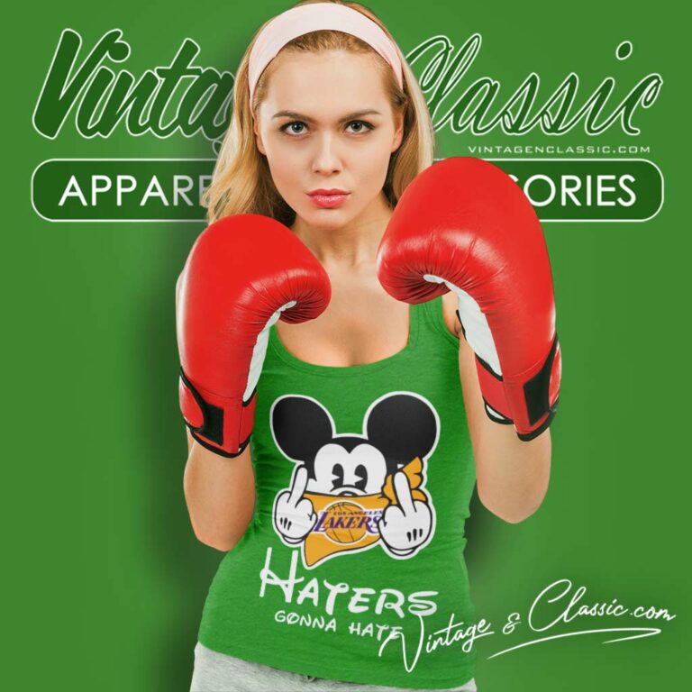 Nba Los Angeles Lakers Haters Gonna Hate Mickey Mouse Tank Top Racerback Nba Los Angeles Lakers Haters Gonna Hate Mickey Mouse Tank Top Racerback