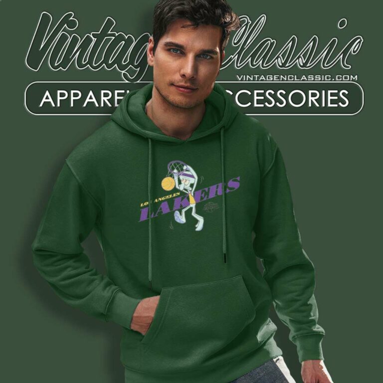 Nba Los Angeles Lakers Squidward Hoodie Nba Los Angeles Lakers Squidward Hoodie