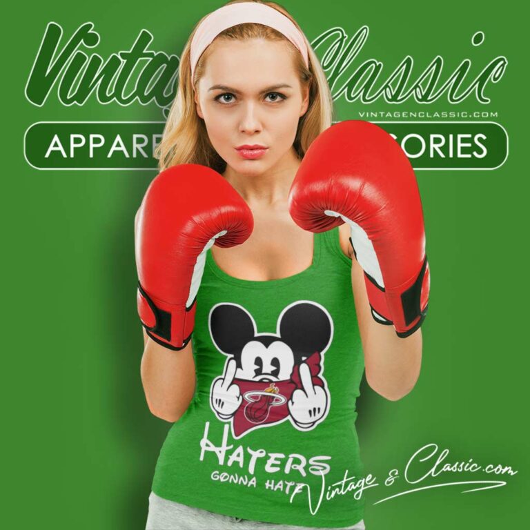 Nba Miami Heat Haters Gonna Hate Mickey Mouse Tank Top Racerback Nba Miami Heat Haters Gonna Hate Mickey Mouse Tank Top Racerback