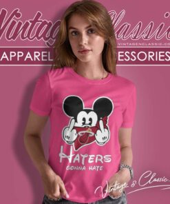 Nba Miami Heat Haters Gonna Hate Mickey Mouse Women TShirt