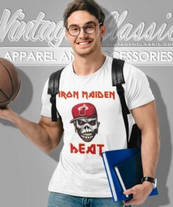 Nba Miami Heat Iron Maiden Band T Shirt
