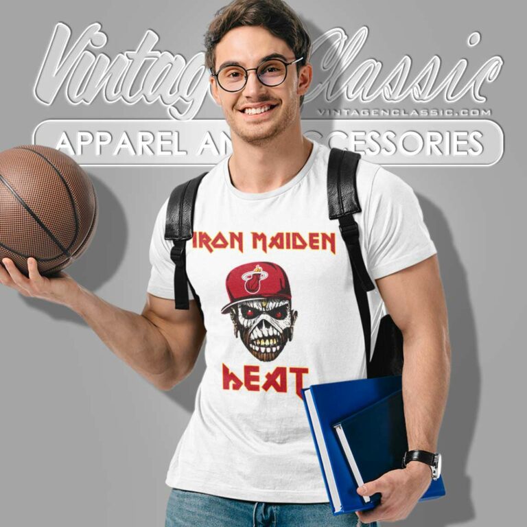 Nba Miami Heat Iron Maiden Band T Shirt Nba Miami Heat Iron Maiden Band T Shirt