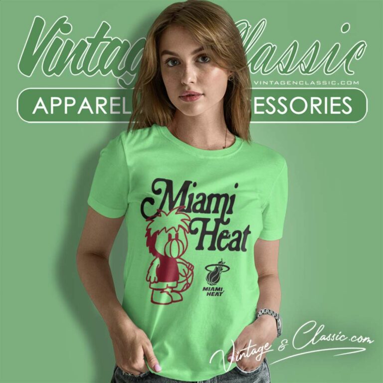 Nba Miami Heat Mascot Women TShirt Nba Miami Heat Mascot Women TShirt