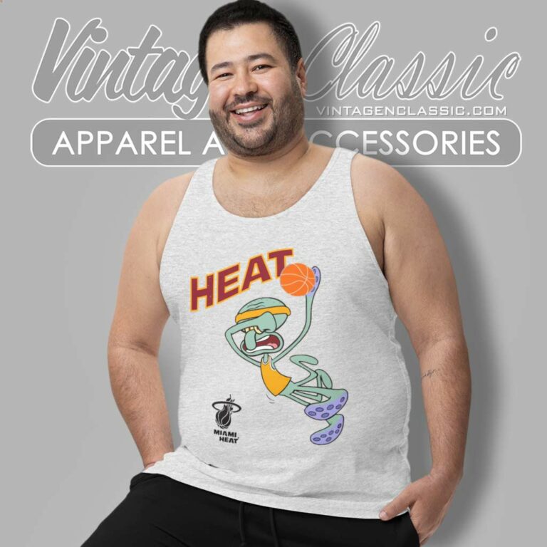 Nba Miami Heat Squidward Tank Top Racerback Nba Miami Heat Squidward Tank Top Racerback