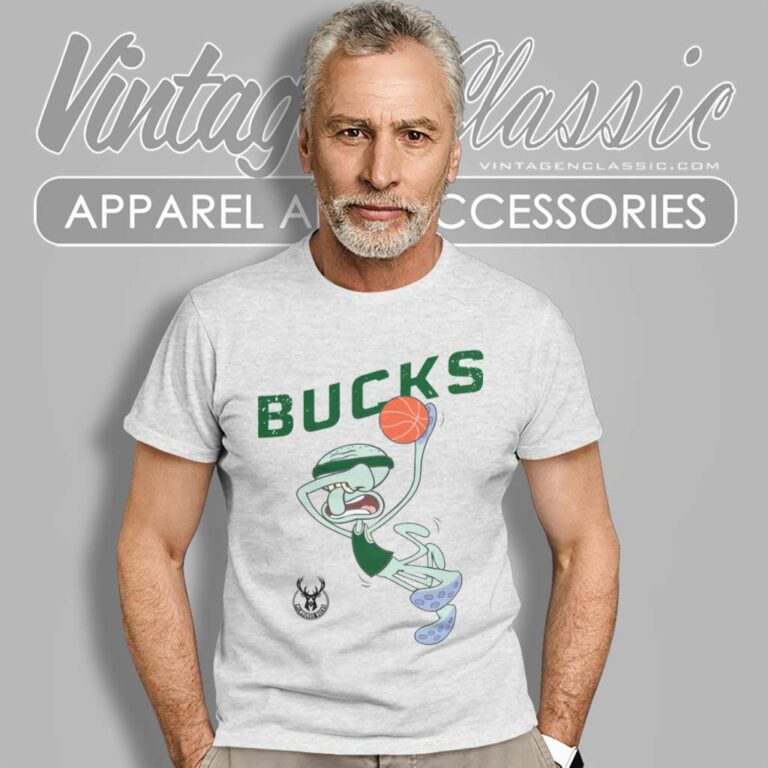 Nba Milwaukee Bucks Squidward T Shirt Nba Milwaukee Bucks Squidward T Shirt