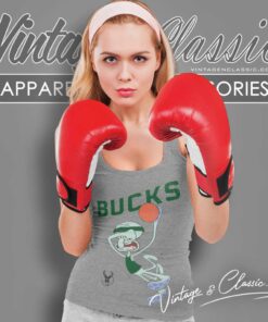 Nba Milwaukee Bucks Squidward Tank Top Racerback