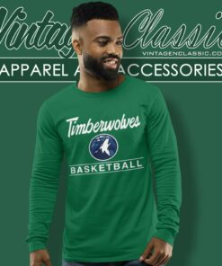 Nba Minnesota Timberwolves 2023 2024 Long Sleeve Tee